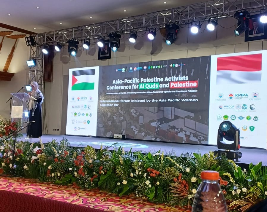 افتتاح المؤتمر الإقليمي لمنطقة آسيا والباسيفيك لائتلاف المرأة العالمي لنصرة القدس وفلسطين