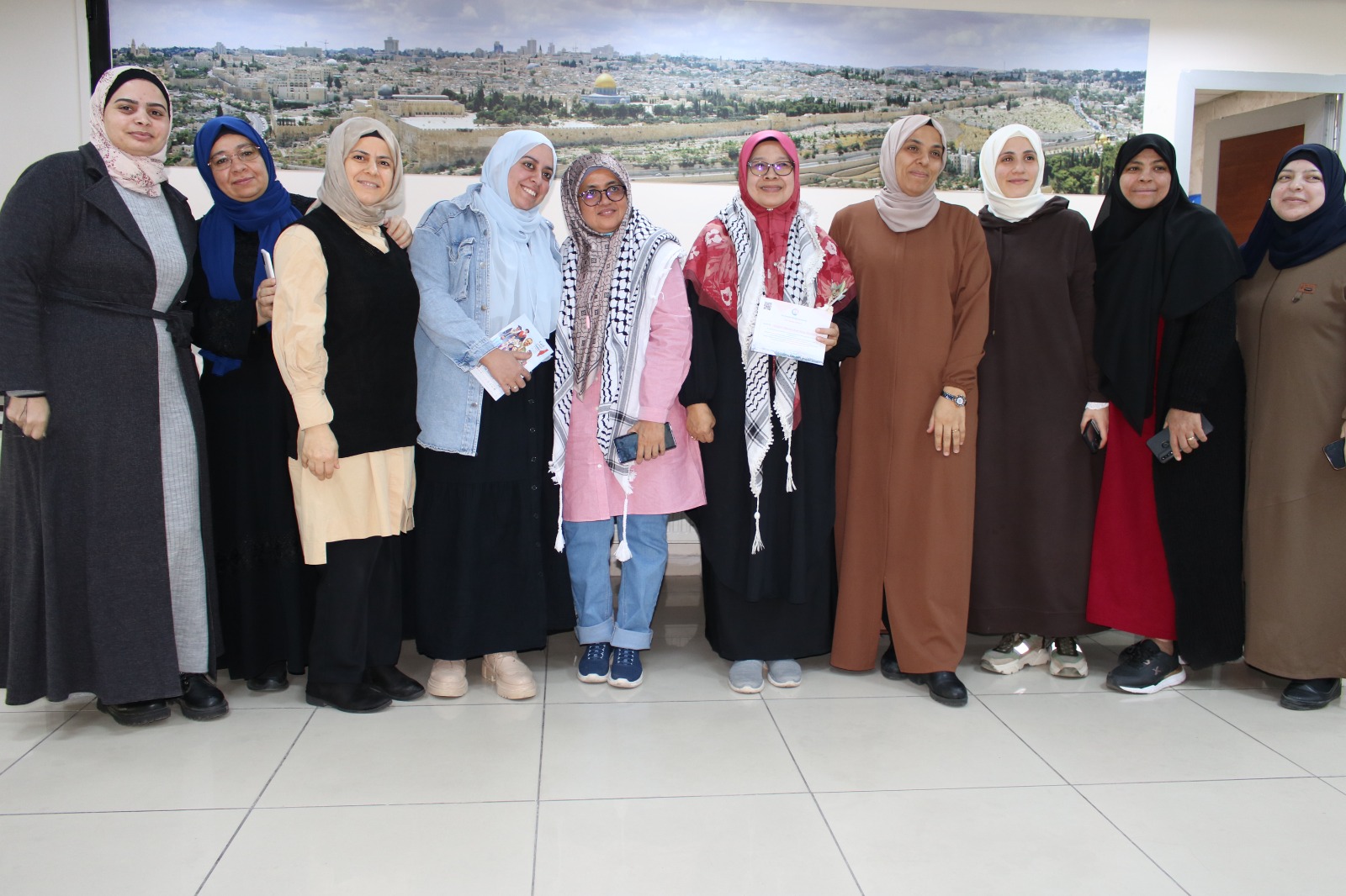 زيارة وفد من ماليزيا مقر ائتلاف المرأة العالمي لنصرة القدس وفلسطين في إسطنبول